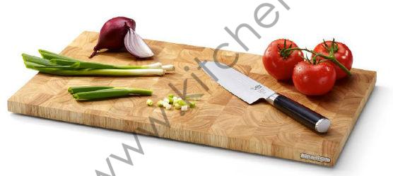 Planche de cuisine en Hévéa