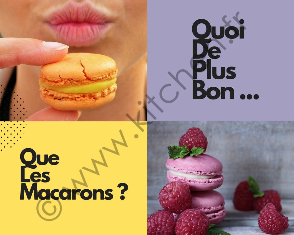 De bons ingrédient et du matériel de qualité pour réussir ses macarons