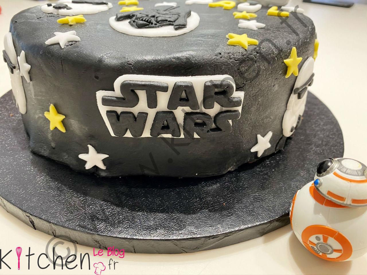 decoration gateau star wars