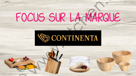 continenta marque bois naturel