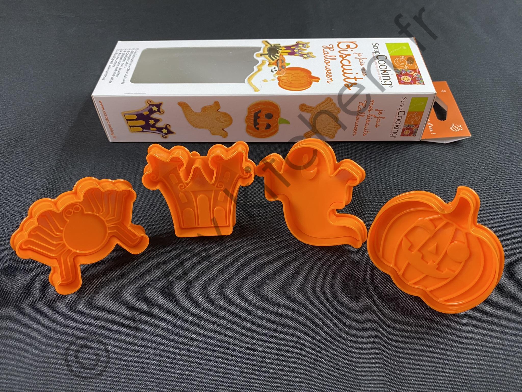 4 emporte pieces halloween