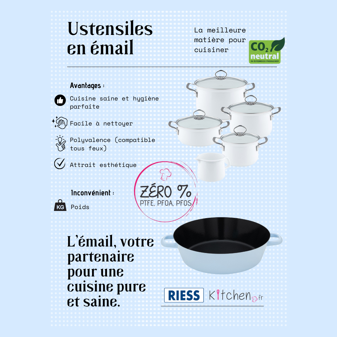 Quels sont les avantages de l'émail?