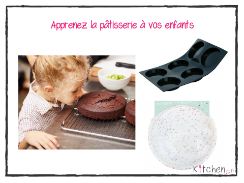 Apprenez à cuisiner et pâtisser à vos enfants avec nos moules à gâteaux adaptés