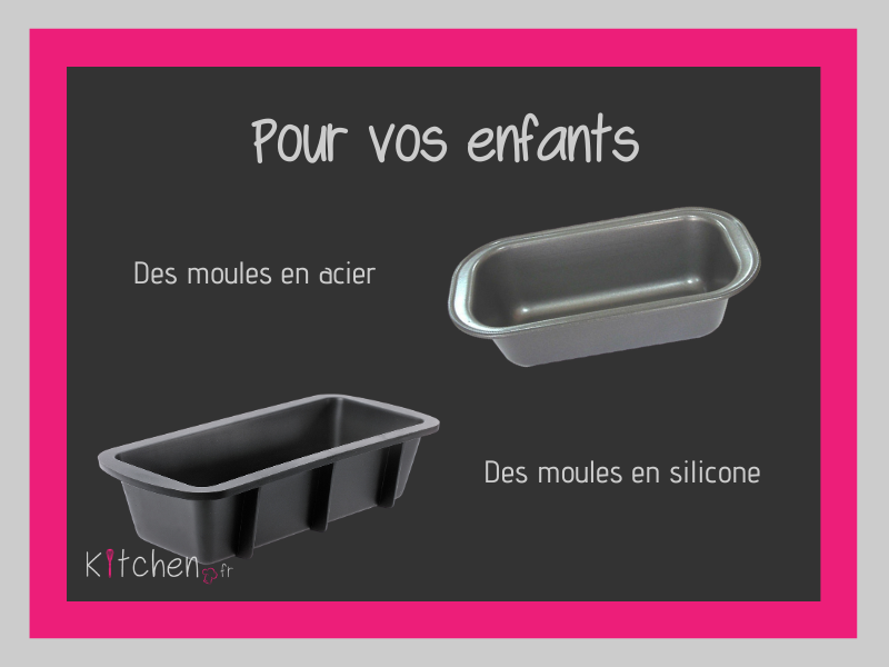 Les différents modèles de moules pâtissiers pour enfants