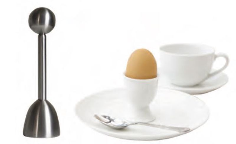 Le toqueur à œuf est pratique pour vos œufs à la coque.